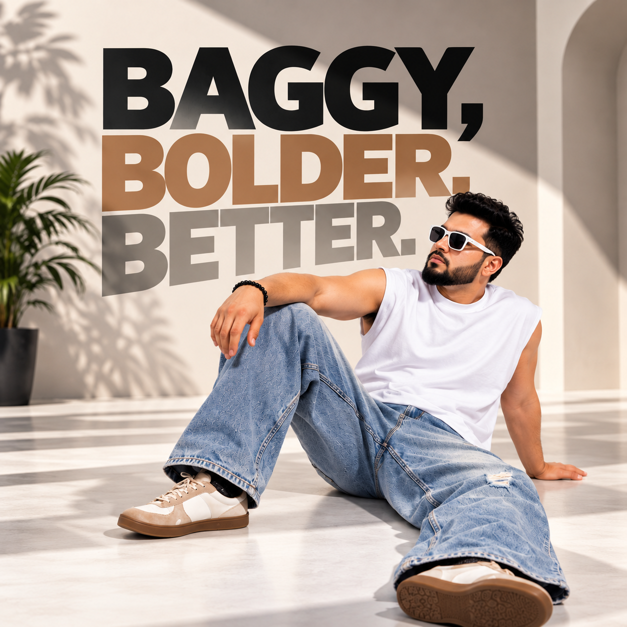 Baggy, bolder, better — relaxed denim styling