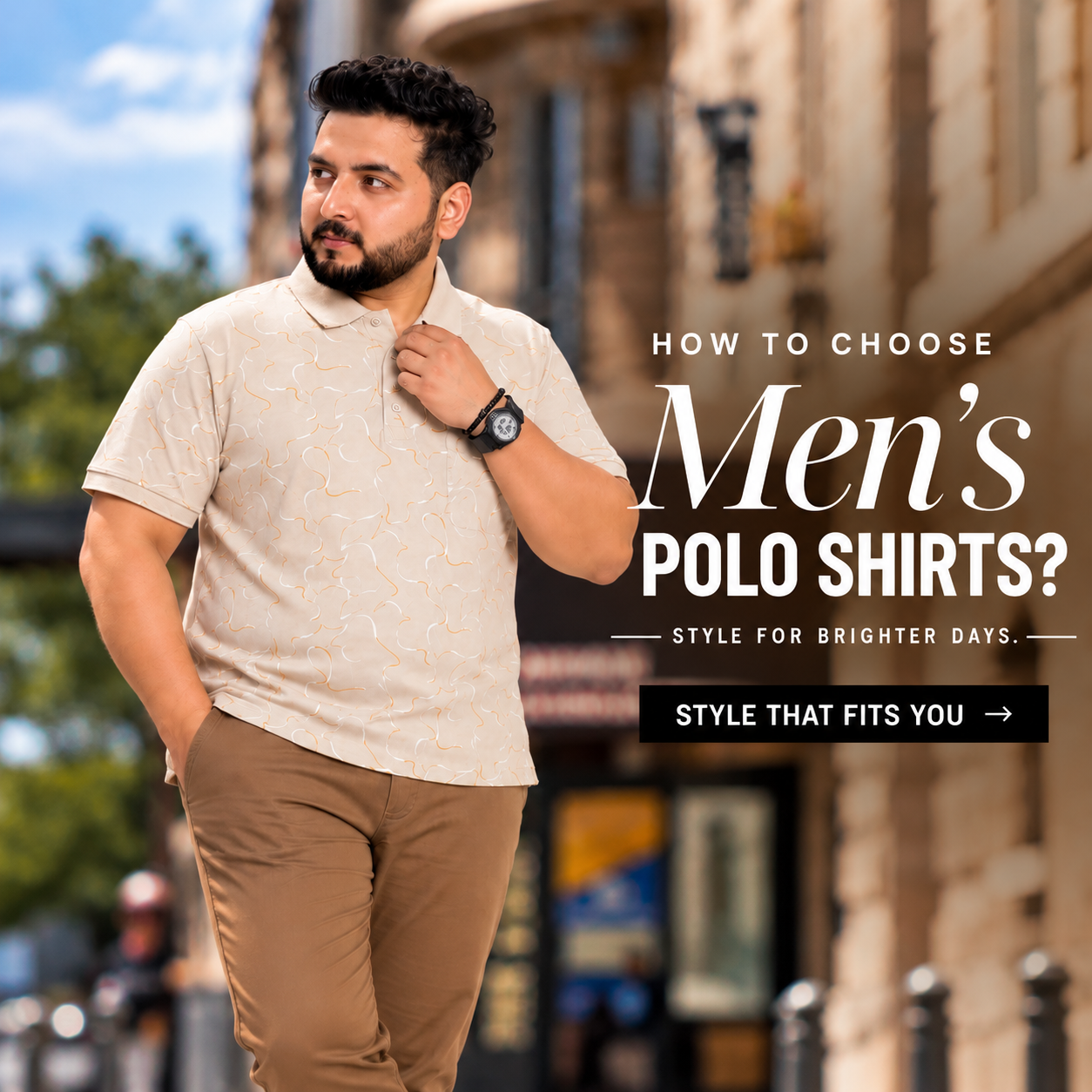 Easy polo shirts — relaxed everyday style