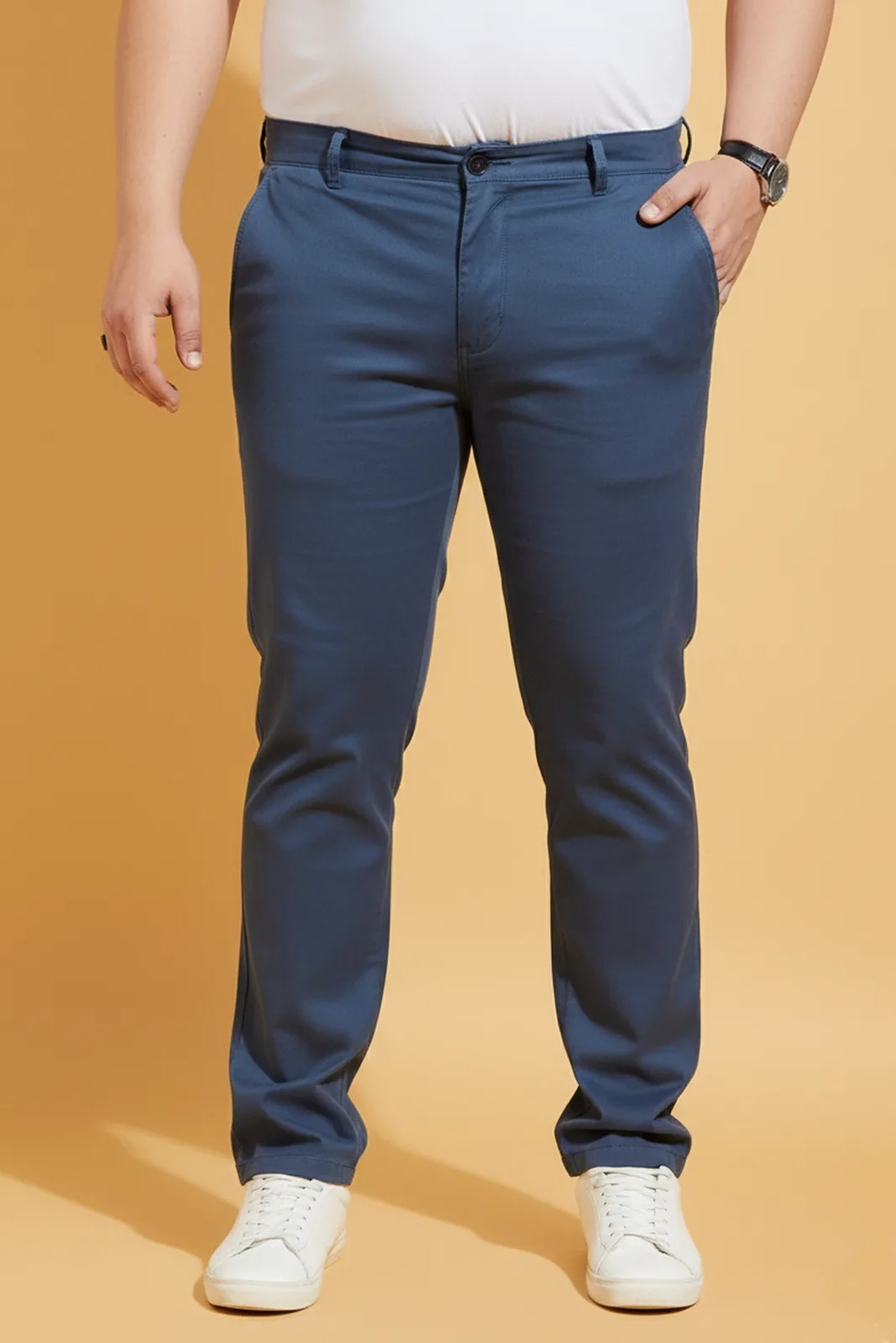 Signature Blue Premium Stretch Trouser (2XL–7XL) alternate view