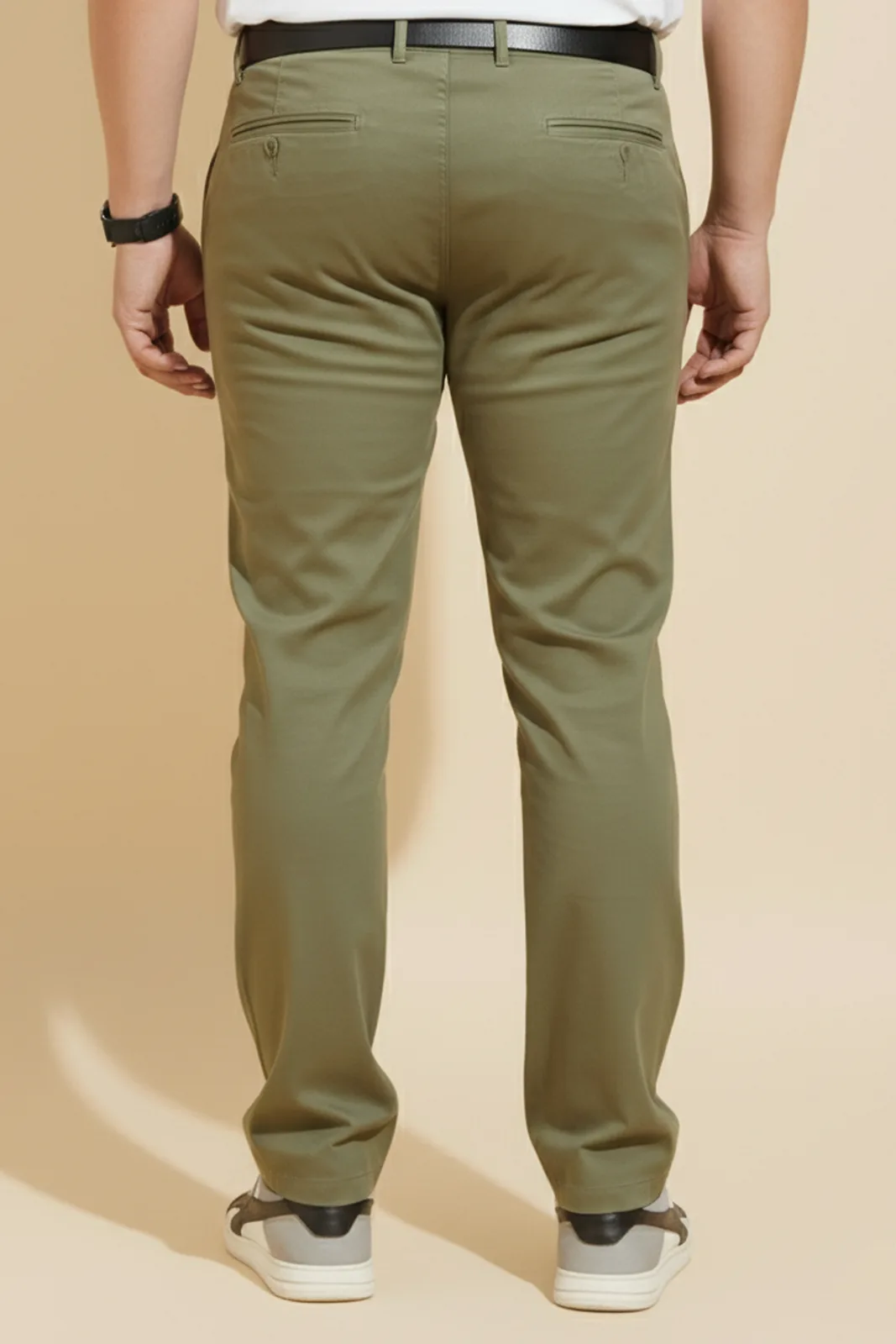 Urban Green Luxe Flex-Twill Trouser (2XL–7XL) alternate view