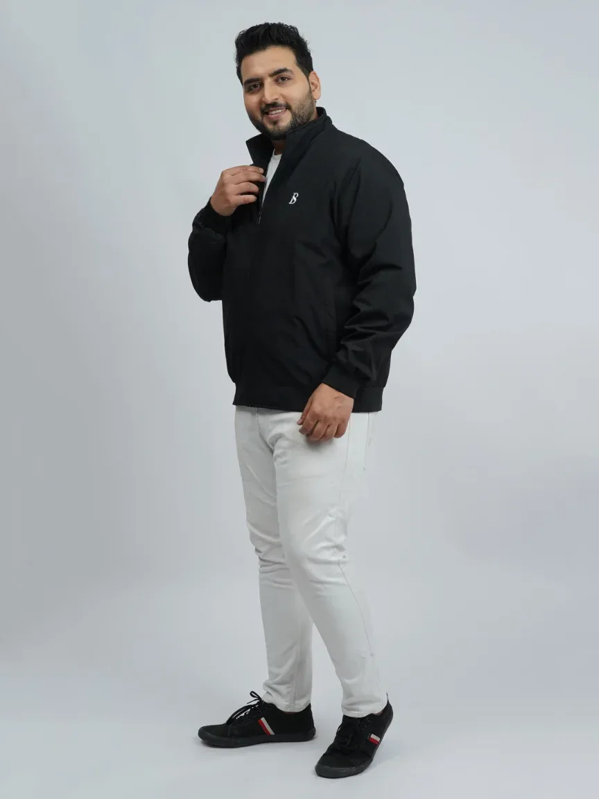 Urban Black Premium Plus-Size Jacket (2XL–7XL) alternate view